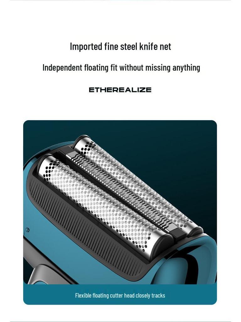 USB Rechargeable 3-Head Men's Electric Shaver