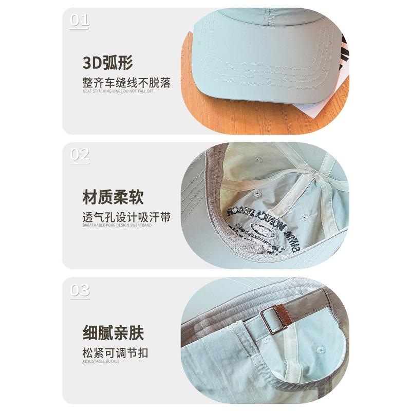 Тонкие дышащие кепки для мужчин и женщин Летние быстросохнущие солнцезащитные головные уборы Для активного отдыха бейсболки Мягкий верх походные шляпы