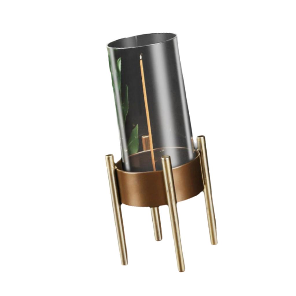 Подставка для благовоний от пепла с поддоном из стекла для домашнего декора и релаксации в комнате для медитаций