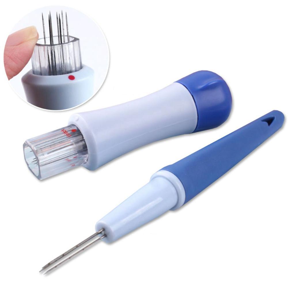 Needles DIY Craft Plastic Handle Embroidery Accessories Felting Needle Punch Tool Wool Felt Stitch