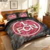 1. FC Nürnberg Pattern Bedding Quilt Set  Home Decoration  Gift (1 * duvet cover + 2 * pillowcase  without core)