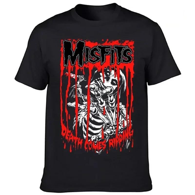 Misfits Americ An Psycho Punk Danzig Sa Mhain Футболка I Want Your Skulls Hallowmas Футболка Casual Streetwear Camisetas