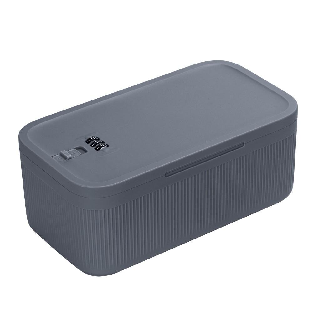 С кодовым замком Медицинский запирающийся ящик Безопасный контейнер для закусок Футляр для лекарств Дом Офис Путешествия