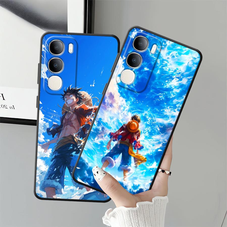 Чехол для телефона для Vivo Y52S Y93 Y71 Y91 Y75 Y81 Y50 Y95 Y51S Y78 V27 V21E V23 V25 V30 V29 Y53S Крутой Аниме Зоро