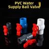 PVC Water Supply Ball Valve Corrosion Resistance Valve Switch  Aquarium Accessories