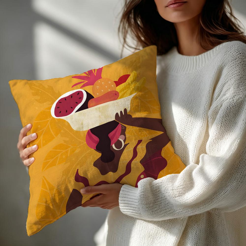 PColombian geometric styles Cushion Cover Patterned Cushion Cover Romantic Cozy Home Sofa Decoration