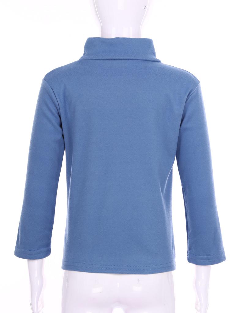 Детская футболка с длинными рукавами для мальчиков и девочек, теплая водолазка, термобелье, зимняя повседневная облегающая рубашка, пуловеры, топы