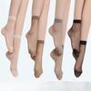 10 Pairs Crystal Short Stockings for Spring and Summer Are Ultra-thin, Anti-snagging, Invisible and Breathable
