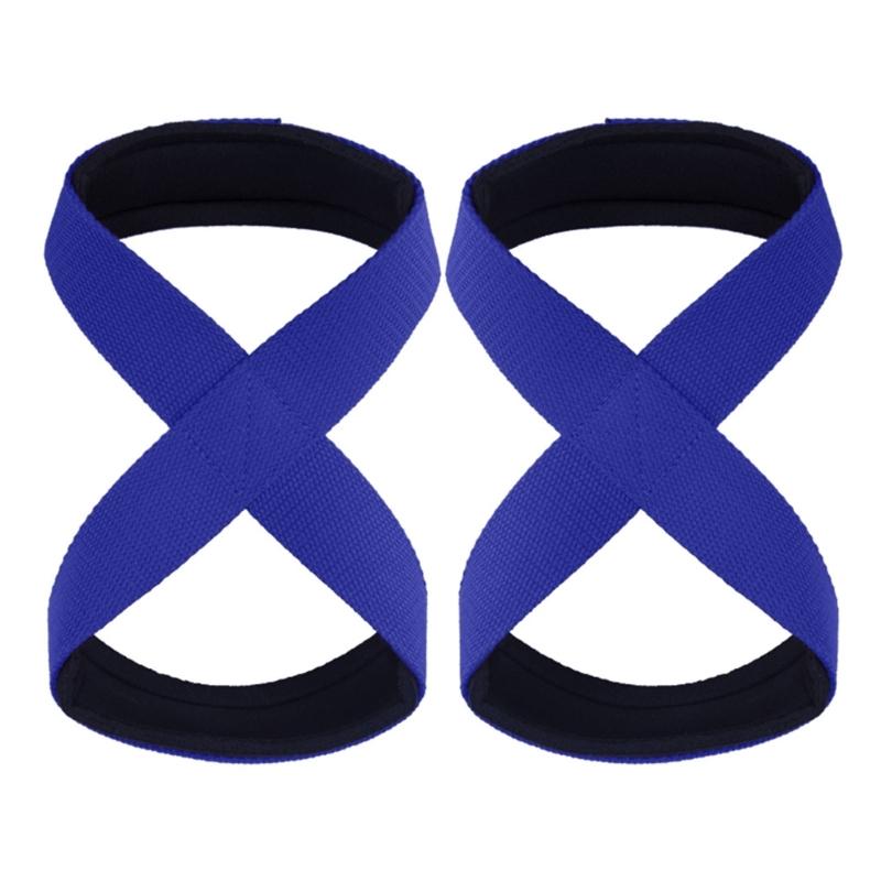 Figure 8 Weight Lifting Wrist Strap Strong Weightlifting Wrist Strap Heavy Duty Support Strap for Deadlifting