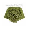 1PC Women Side Big Flower Turban Elastic Cloth Head Caps Muslim Head Wrap Scarf Cap Ladies Bandanas Hair Accessories