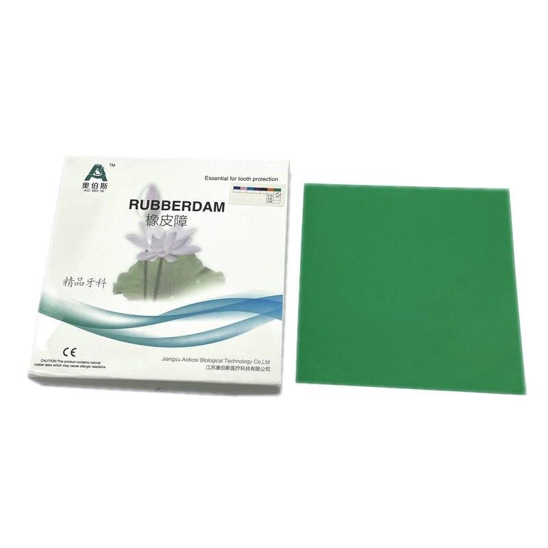 1 коробка высококачественной стоматологической прокладки из натурального каучука, нестерильная стоматологическая прокладка, маленькая 52 шт. или большая стоматологическая прокладка, 36 шт.