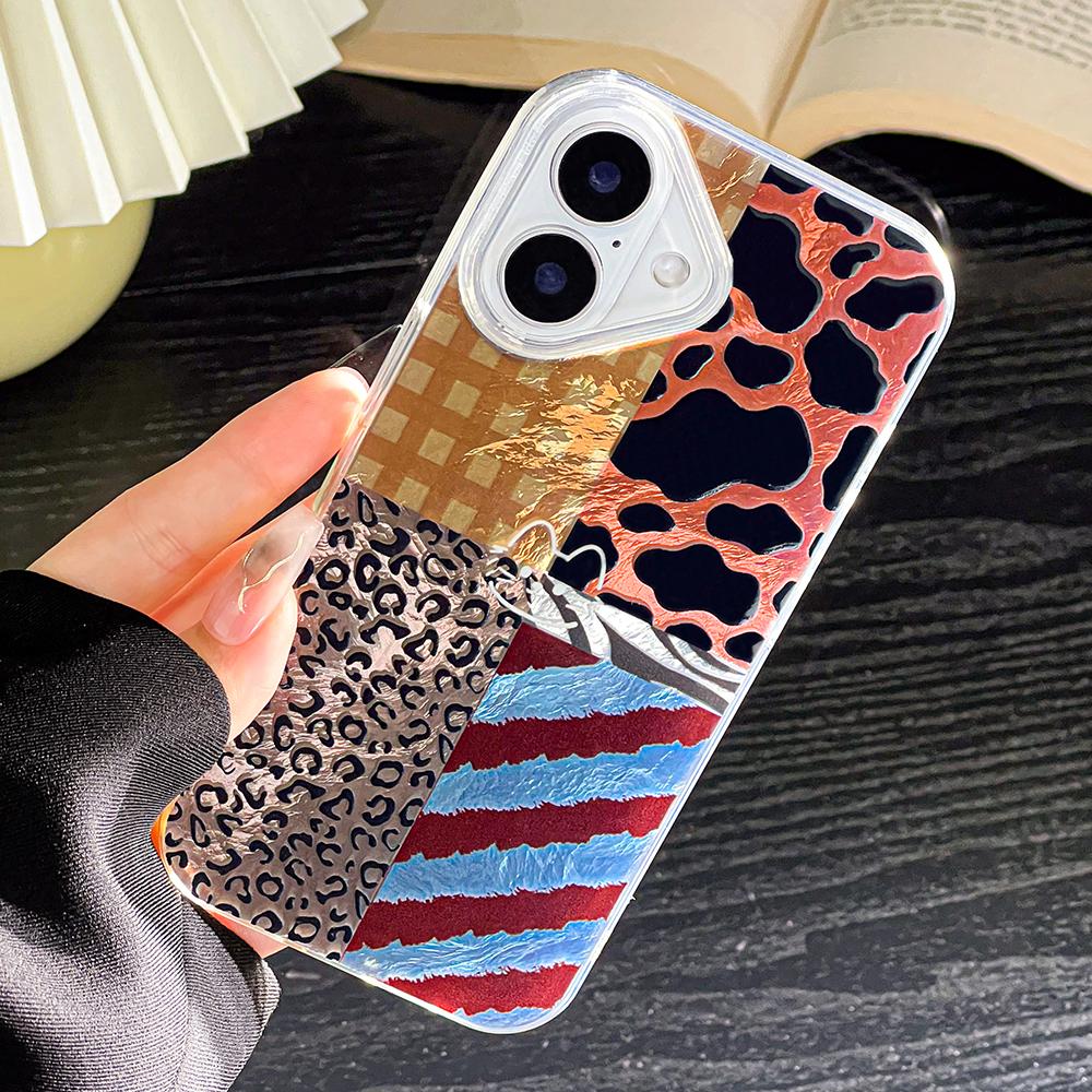 Чехол для телефона iPhone 11 13 16 Pro Max iPhone 14 15 Pro Max 12 13 Pro Max 16 Plus 13 Pro 14 Pro Glacier Pattern Высококачественный цвет