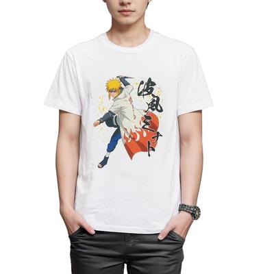 Футболка FinePlus с коротким рукавом Naruto Shippuden, Мерч Минато Намикадзе