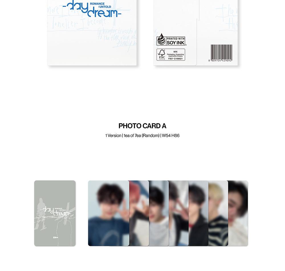 ENHYPEN [ROMANCE : UNTOLD - DAYDREAM] 2nd REPACKAGE ALBUM - WEVERSE ALBUMS ver.