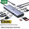 Ugreen USB-C хаб 9-в-1 с HDMI и VGA