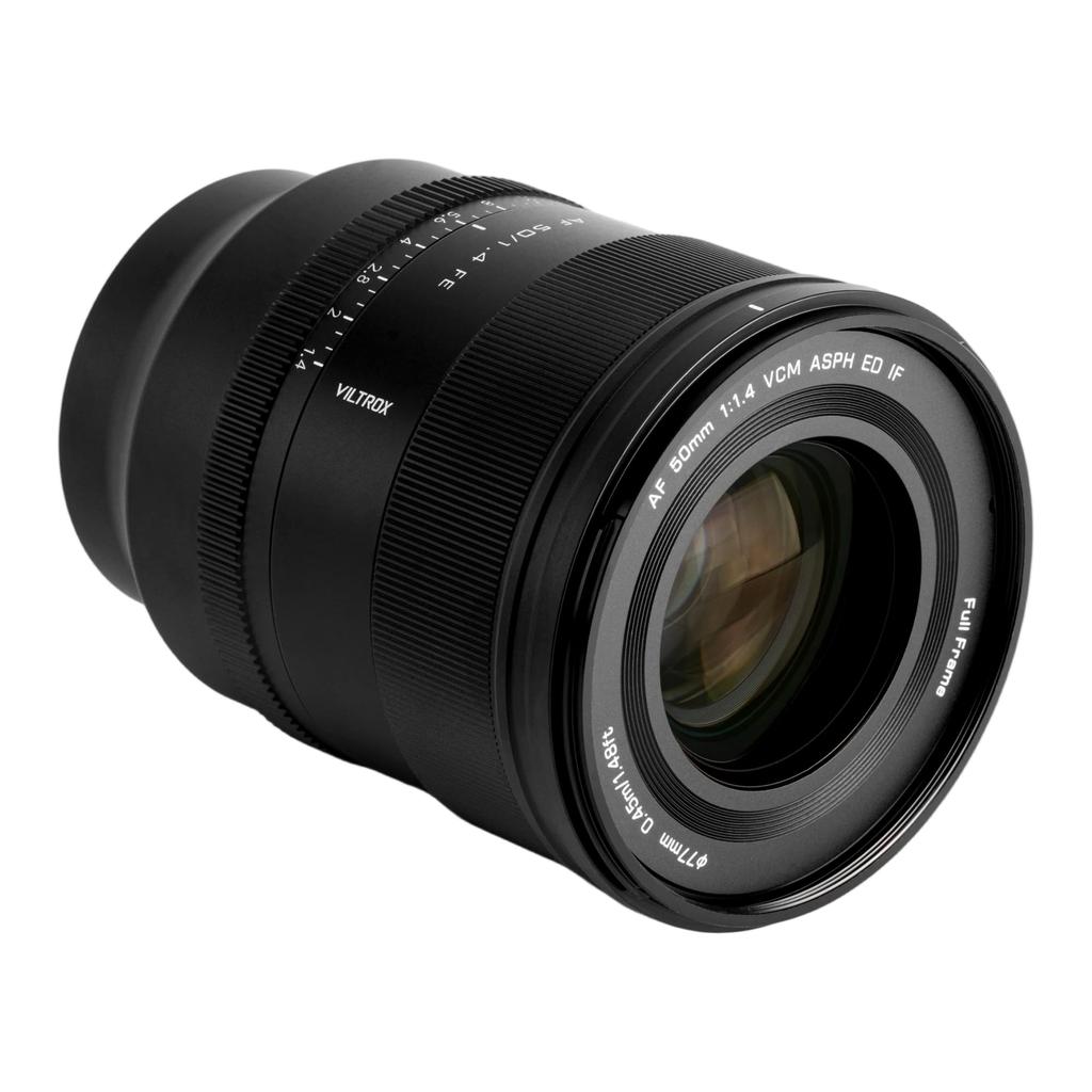 VILTROX AF 50mm PRO FE Large Aperture Standard Prime Lens for Sony Compatible with Sony and Other Mirrorless Cameras F1.4 Lens, F/1.4, Full-Frame