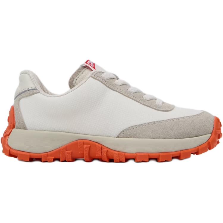 Camper Drift Trail Comfortable Soft Low Top Casual Shoes Kids sneaker White K800548-013
