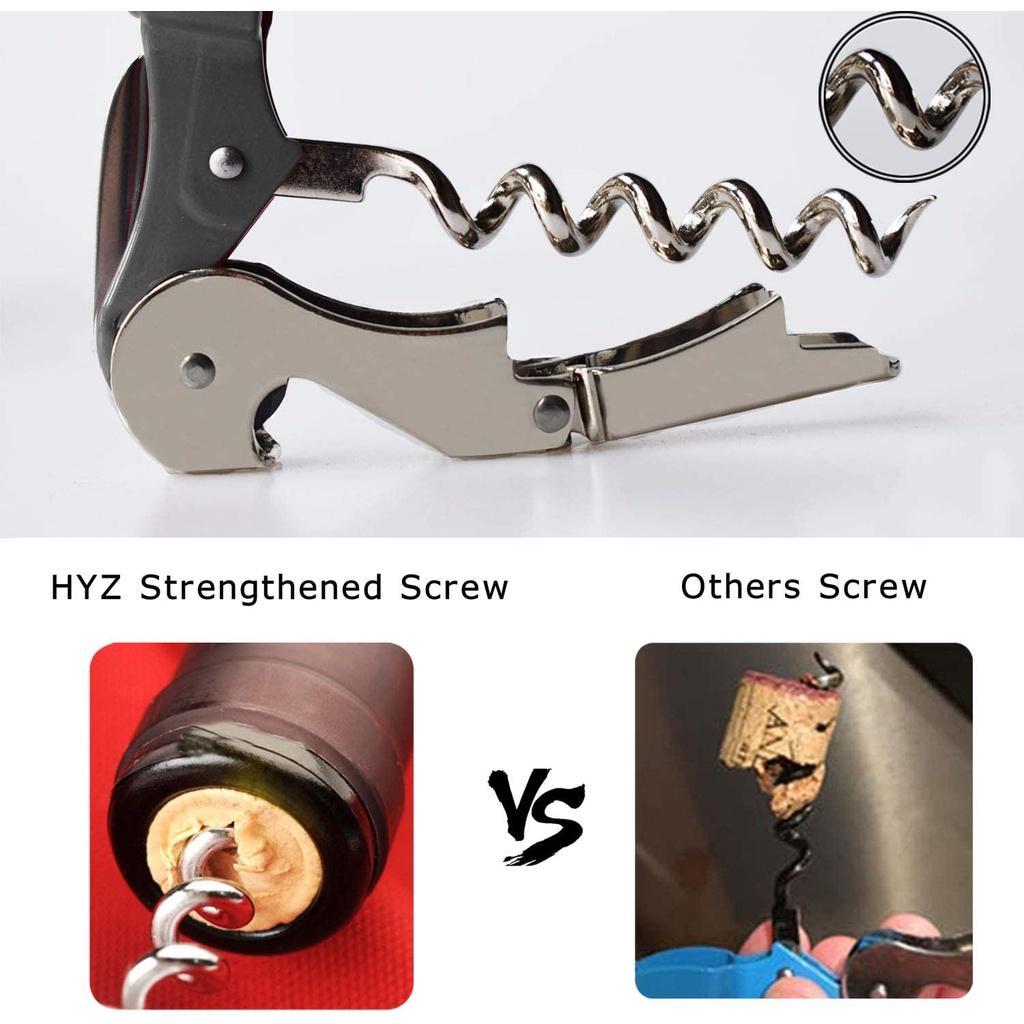 Многофункциональная пробка для вина и открывалка с портативным дизайном в различных цветах