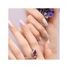 Bling Easy Gel Nail Sticker Violeta