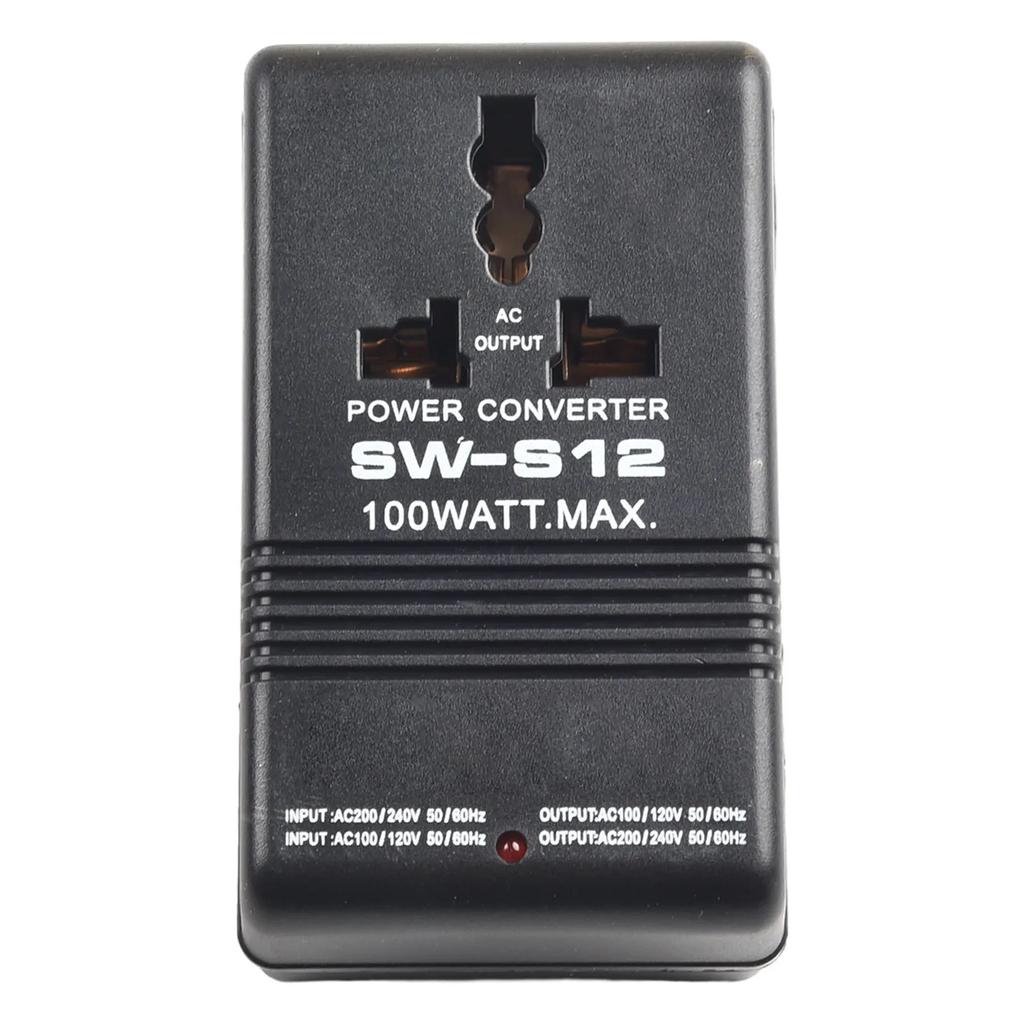 Трансформатор 100 Вт повышающий/понижающий, 110/120 В на 220/240 В, 70 Вт/100 Вт, 55 Гц-60 Гц Преобразователь мощности Дорожный адаптер