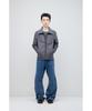 HATCHINGROOM Funnel Neck Jacket Gray