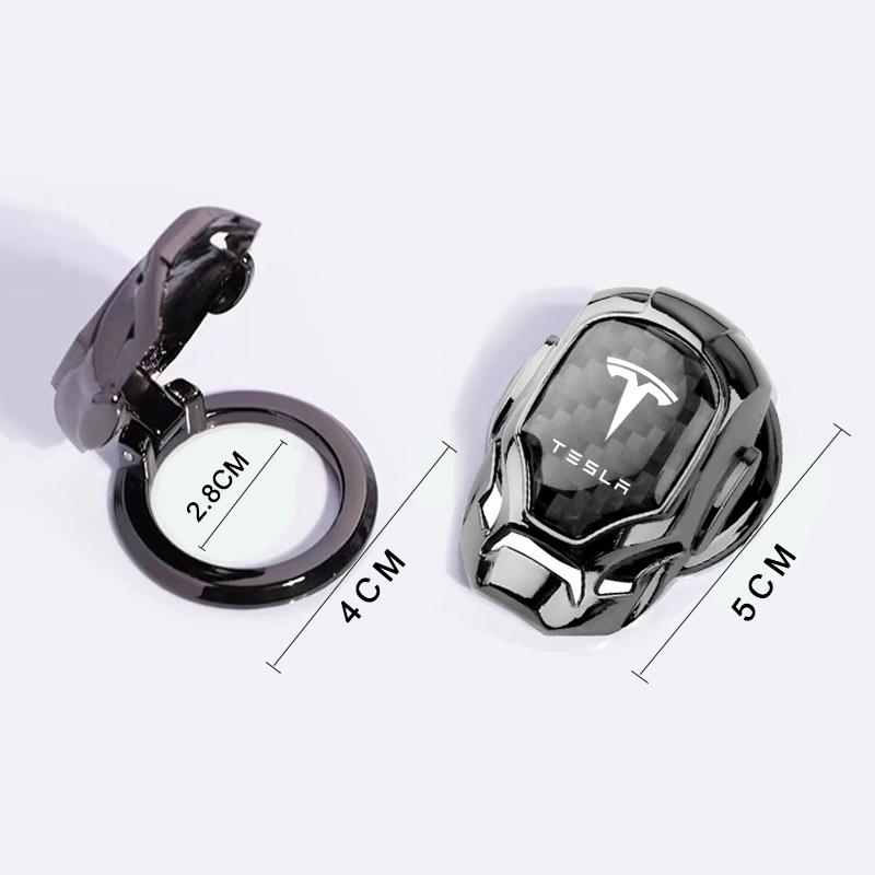 XLGJS1 1pcs Car ONE-CLICK Start Buttons Protective Cover Decoration for Tesla Model 3 Model X S 2016-2020 Decals TM3 TMS Decal Hub Caps