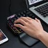 Цветная механическая мобильная игровая клавиатура для одной руки