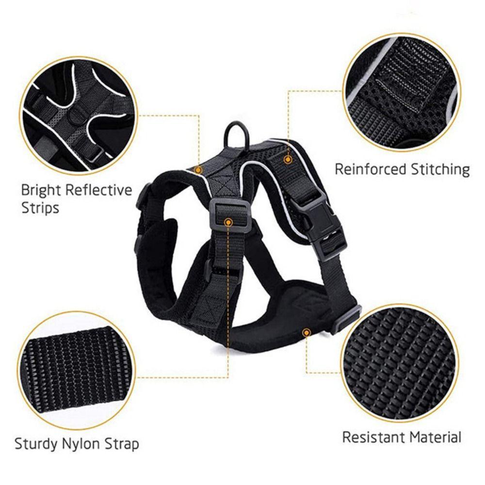 Мягкая сетчатая шлейка для собак, шлейка для кошек, устойчивая к побегам, жилет, аксессуары для питомцев, шлейка и поводок для кошек, для тренировок