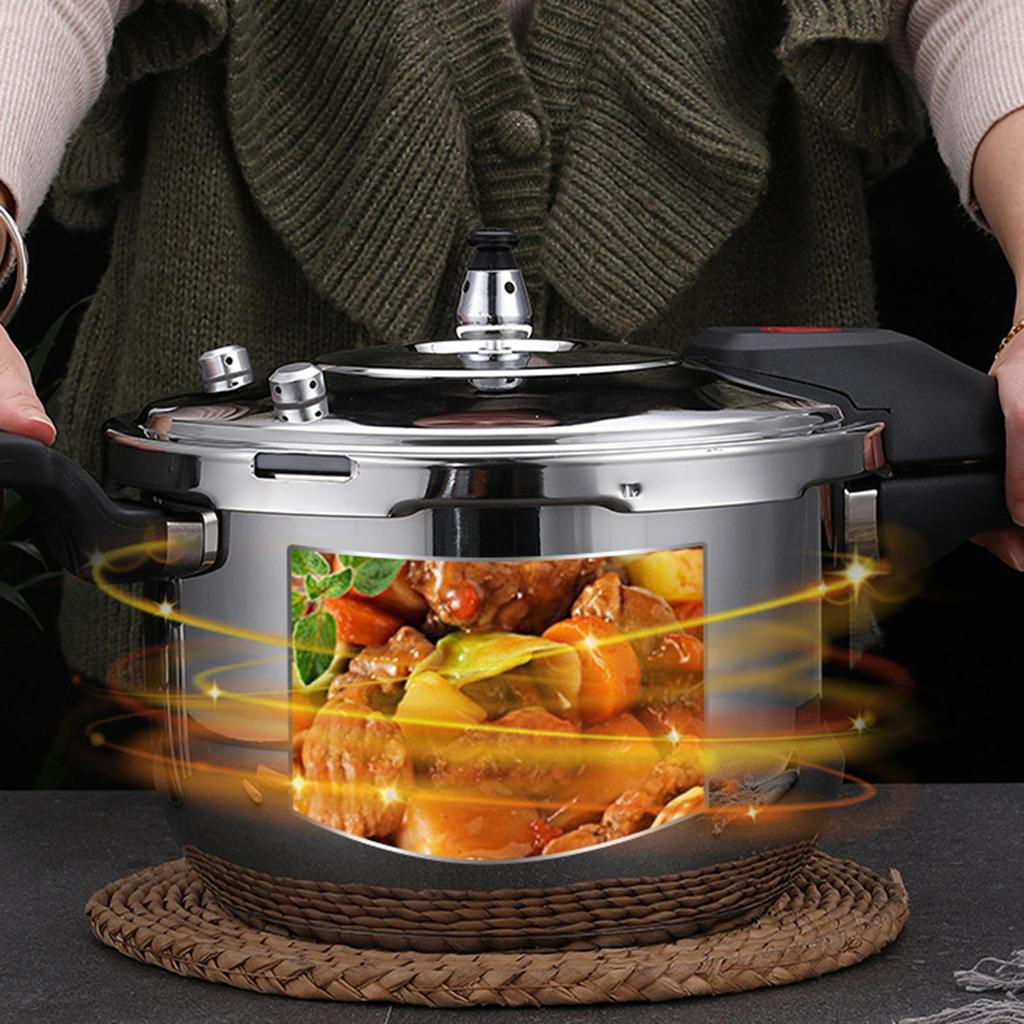 Скороварка Толстая Кухонная Кастрюля для Тушения Супа для Дома Улицы Отеля Кемпинга 5л