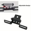 Adjustable Motorcycle License Plate Mount Holder Universal Folding License Plate Tail Light Bracket Replacement Part Accessories