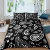 Phechion Бандана Узор 3D Принт Комплект постельного белья Пододеяльники Наволочки Цельный стеганый одеял Комплекты постельного белья Постельное белье Кровать K216