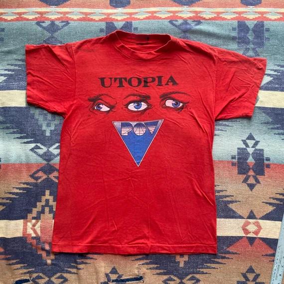 VIntage Utopia band Shirt Unisex Concert S to 5XL EL368 Unisex T-Shirt