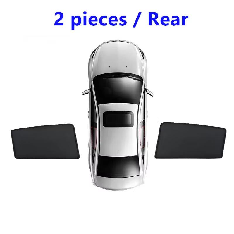 Для Skoda Karoq NU7 2018~2022 2023 2024 2025 Автомобильные сетчатые солнцезащитные козырьки Теплоизоляция Занавеска для приватности Боковые дефлекторы окон Аксессуары