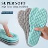NO.8 Latex Massage Insoles for Shoes Comfortable Breathable Sweat Absorbing Deodorant Shock Absorption Men's Women's Shoe Pads
