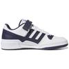 adidas Forum Low White Shadow Темно-синие кроссовки унисекс Cloud-White GY5831