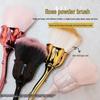 Розовая кисть для удаления пыли с ногтей для гель-лака - Мягкая щетина, уход за ногтями и кисть для рассыпчатой пудры