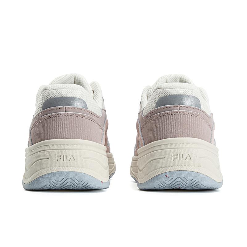 Fila Vibe 1+ Rhythm Shoes Классические Универсальные Прочные Легкие Дышащие Низкие Скейт-Кеды Женские кроссовки Кремовый Олень-Розовый F12W623210FGF