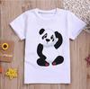 2024 New Tshirt Kids Boys and Girls Prints Design Tshirts Pandas Bamboo Polar Bears Dance Kawaii Harajuku Cute T-shirts
