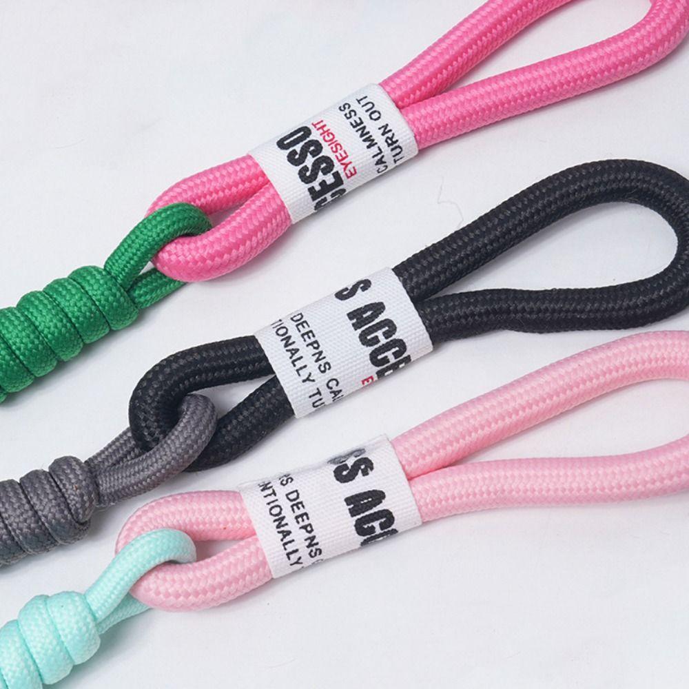 Анти-потеряшка, цветной узел, креативный плетеный шнурок, брелок, рюкзак, декор