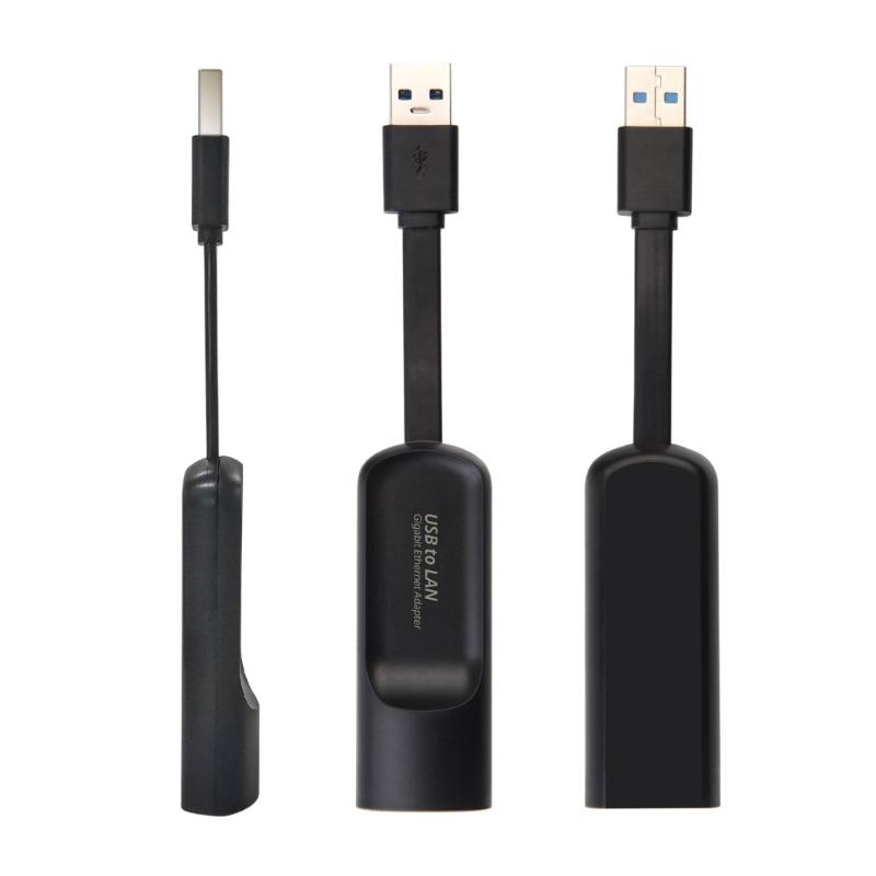 Адаптер USB3.0 Gigabit LAN Чип RTL8153 1000 Мбит/с Высокоскоростной Порт Ethernet Для Настольного Компьютера Ноутбука ТВ