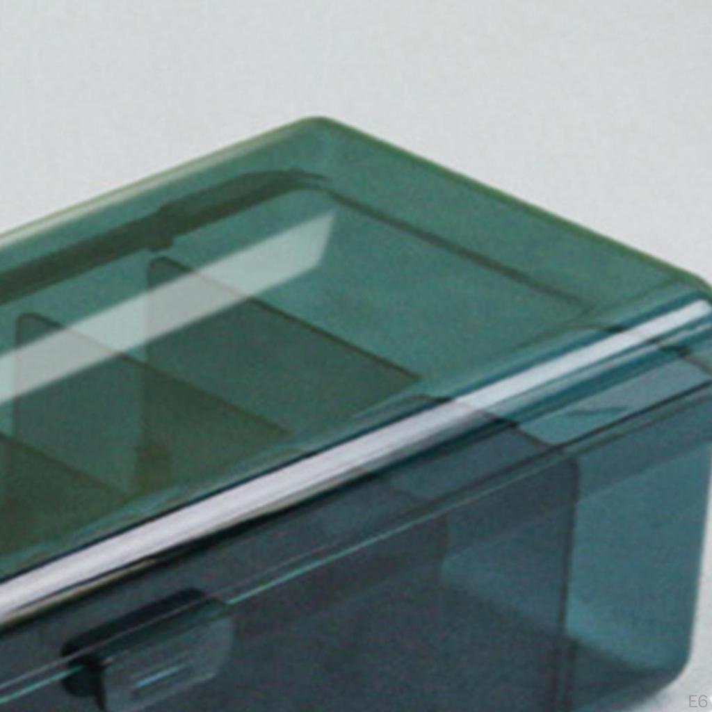 Коробка для колоды карт, акриловый прочный контейнер для хранения, органайзер для игральных костей, чехлы-держатели для спортивных карт