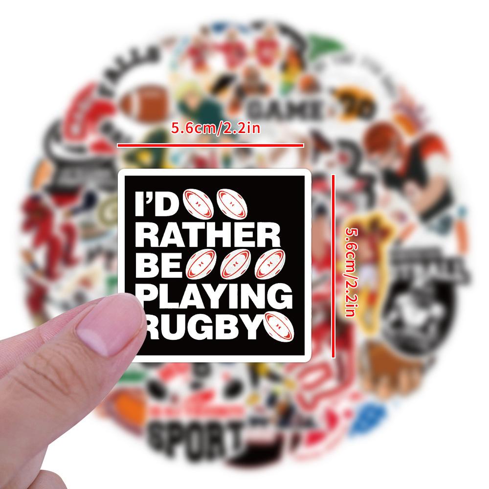 55 Football Football Graffiti Stickers Luggage Laptop Scooter Water Cup Stickers