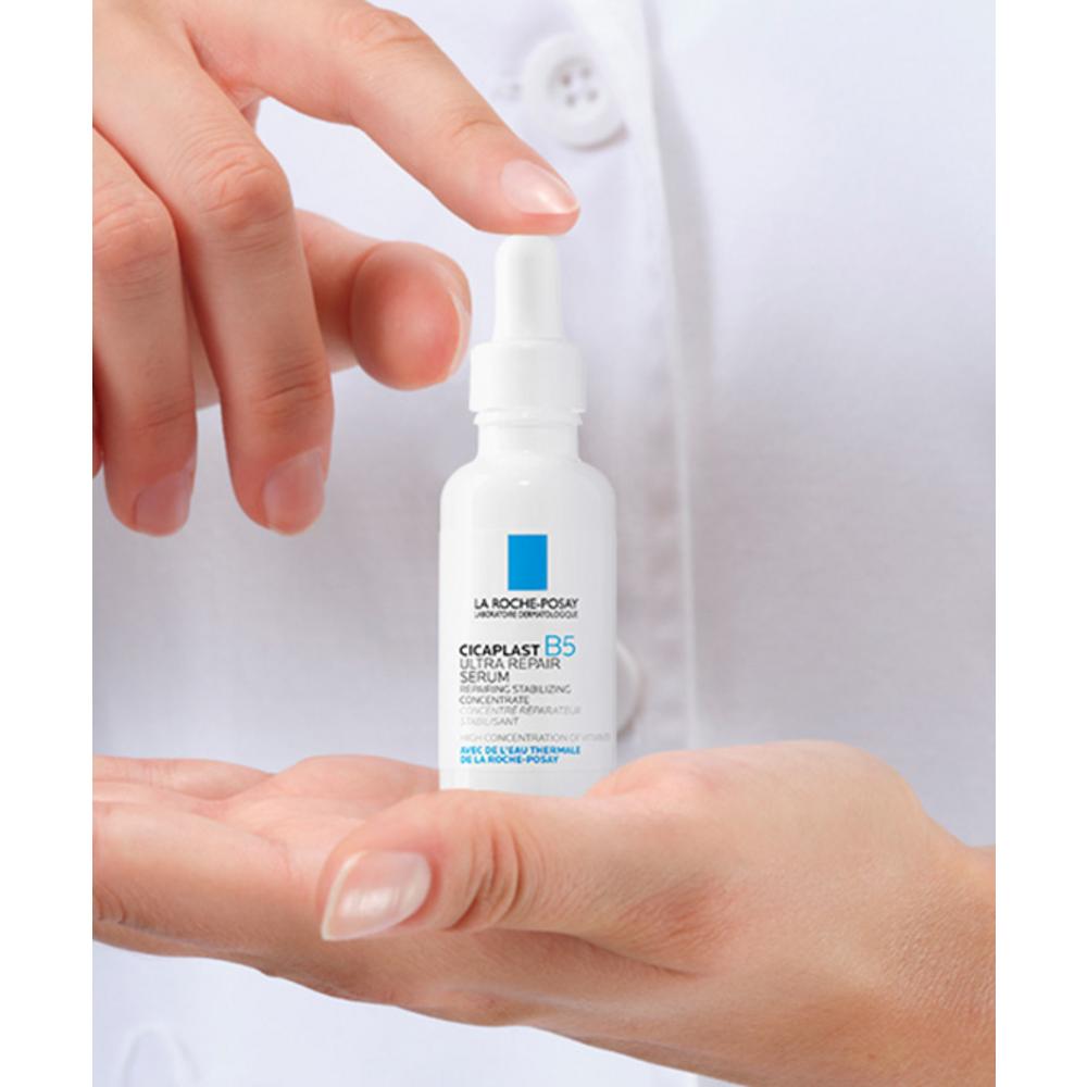 La Roche-Posay Dermo Holiday Набор для ухода за кожей 6 шт. + Праздничная косметичка, 1 набор