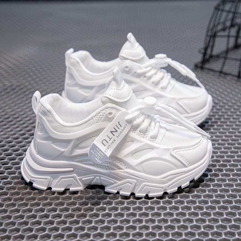 Кроссовки для пап из дышащей сетки 2024 года – универсальные повседневные спортивные кроссовки для мальчиков и девочек, коллекция весна и осень