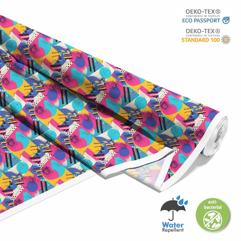 Outdoor Dekostoffe Oxford - Motiv Geometrisch I Dx3305