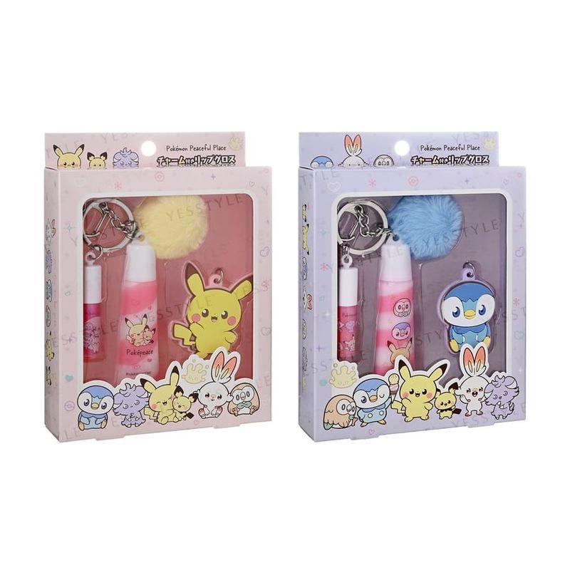 SHOBIDO - Блеск для губ-шарм Pokemon Мирное Место