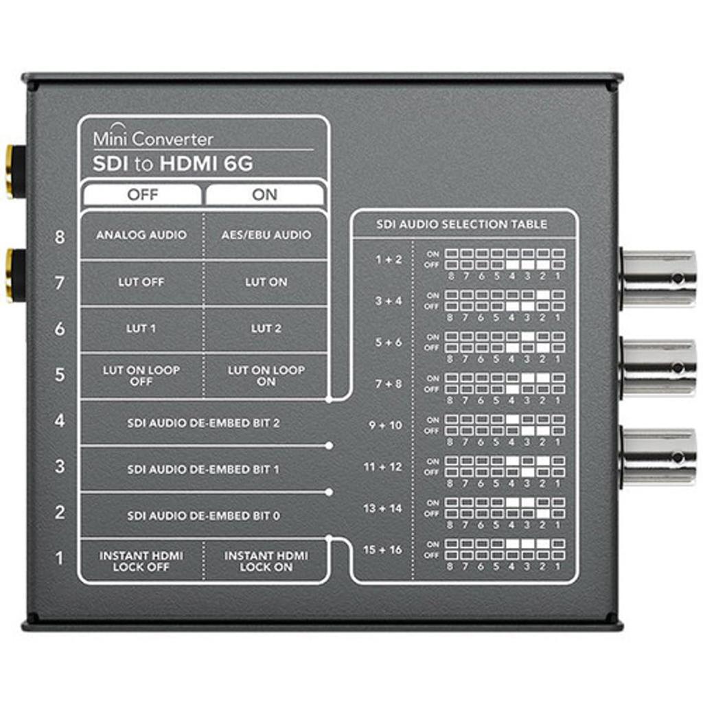 Blackmagic Design Мини-конвертер SDI в HDMI 6G -