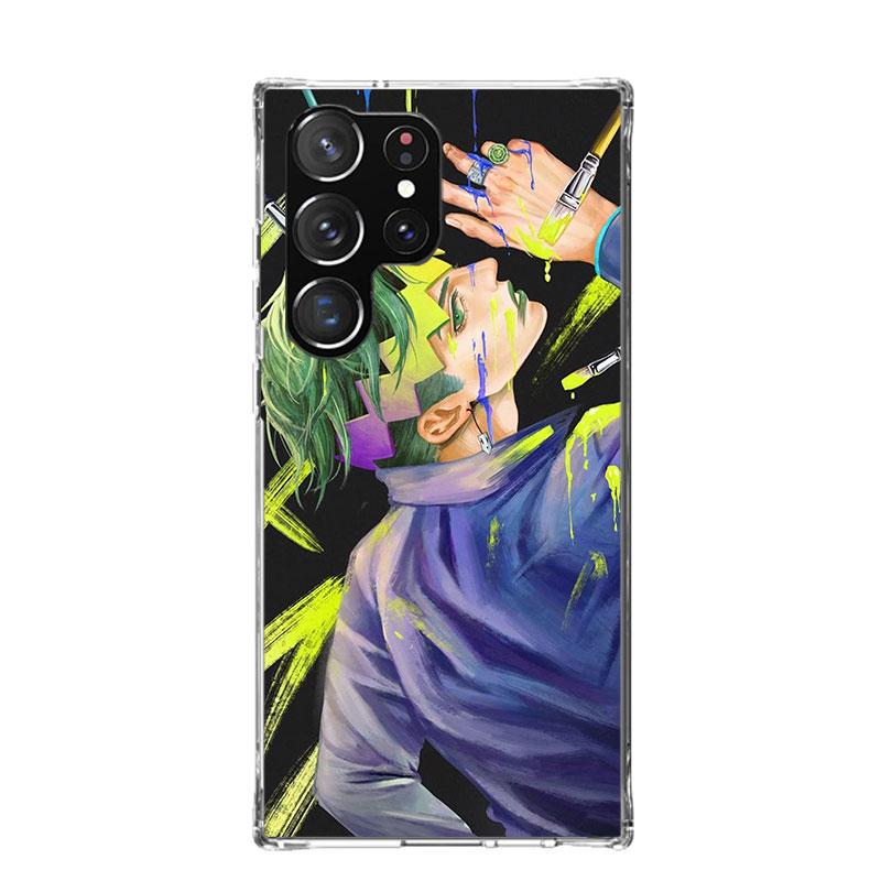 Чехол для телефона JoJo's Bizarre Adventure Рохан Кисибэ для Samsung Galaxy S26 Ultra S23 S24 S25 Edge S20 FE S21 S22 Plus Мягкий чехол с принтом