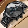 CRRJU Men Watch Luxury Business Stainless Steel WristWatch Military Waterproof Date Quartz Relogio Masculino