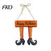 Decorative Halloween Pendant Pumpkin Door Hanging Decor, Spooky Festive Wall Ornament for Party Must-have Decoration Scene, Front Entryway